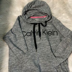 Grey Calvin Klein hoodie